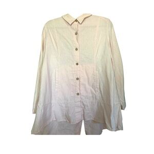 Women's Button-Up Linen Top